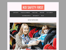 Tablet Screenshot of kidsafetyfirst.com